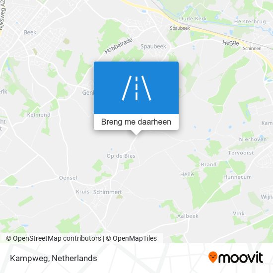 Kampweg kaart