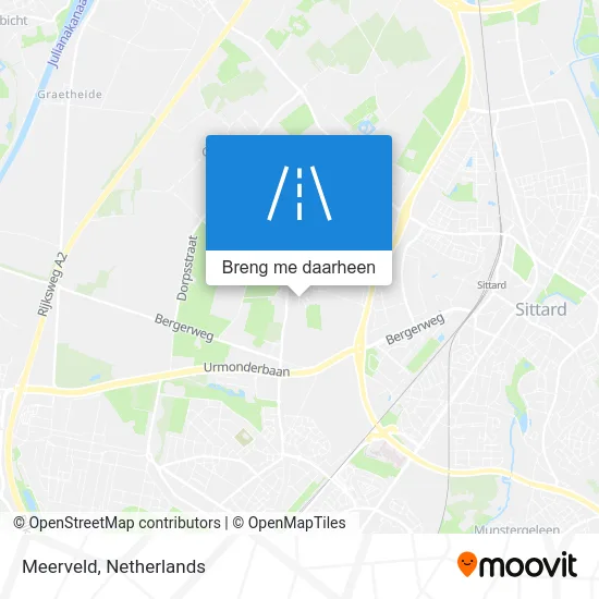 Meerveld kaart