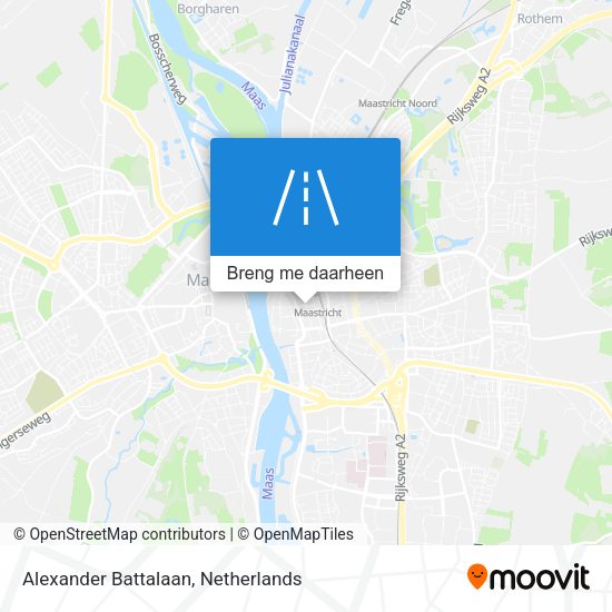 Alexander Battalaan kaart
