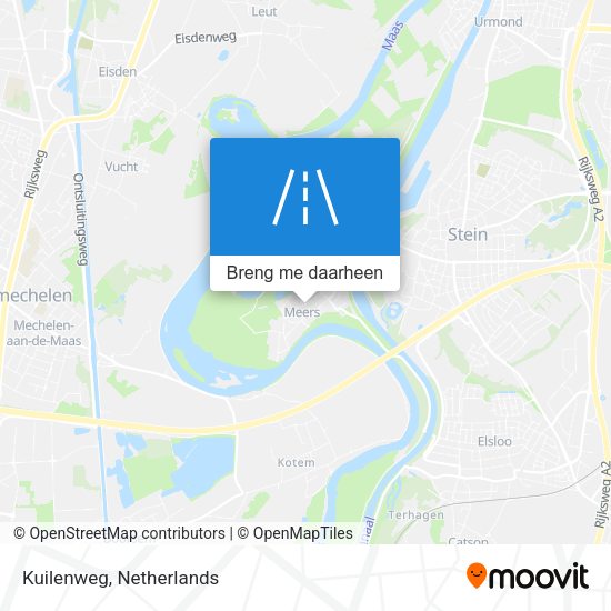 Kuilenweg kaart