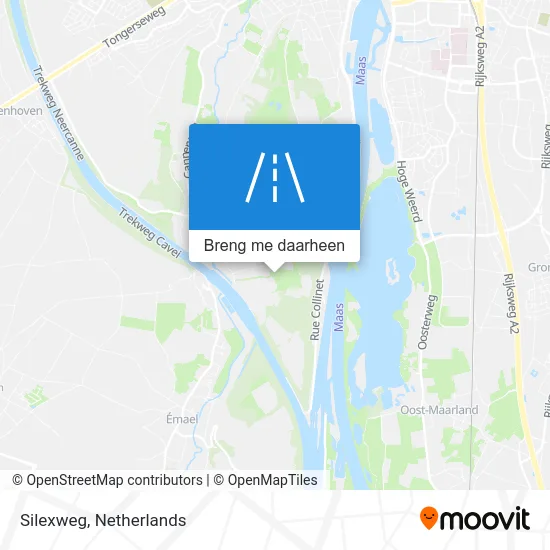 Silexweg kaart