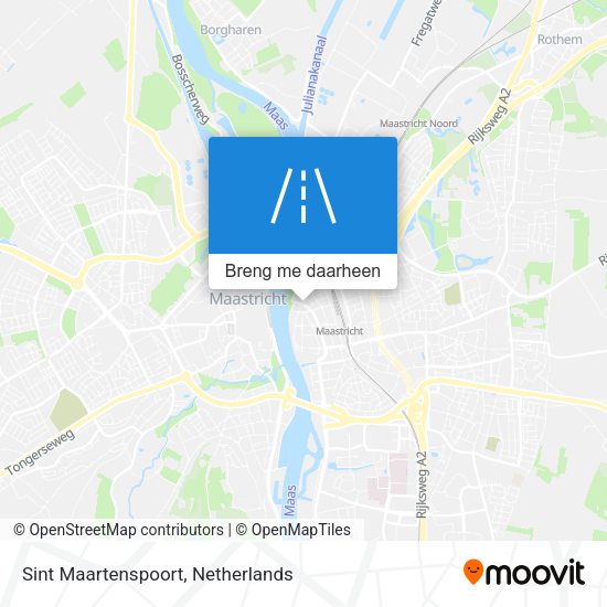 Sint Maartenspoort kaart