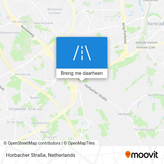 Horbacher Straße kaart