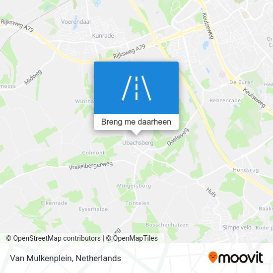Van Mulkenplein kaart