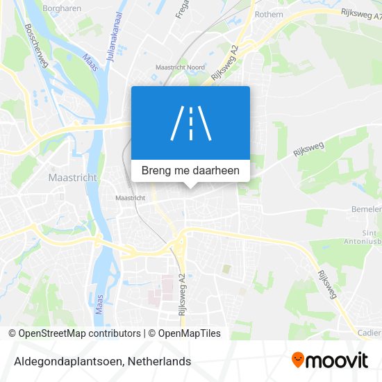 Aldegondaplantsoen kaart