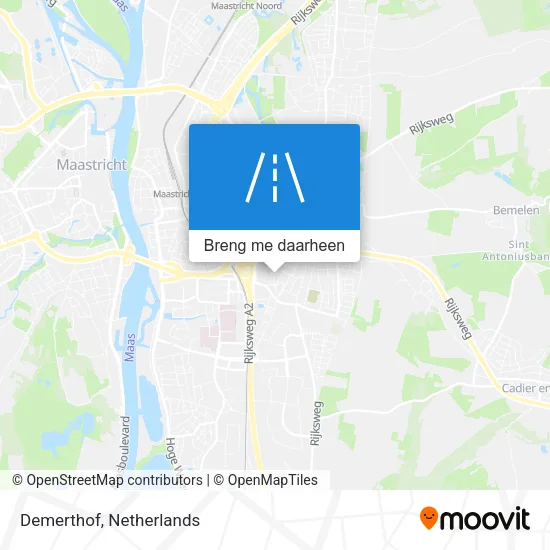 Demerthof kaart