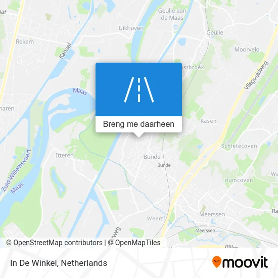 In De Winkel kaart