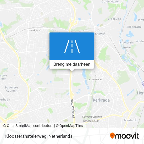 Kloosteranstelerweg kaart