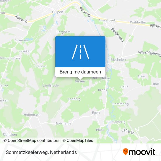Schmetzkeelerweg kaart