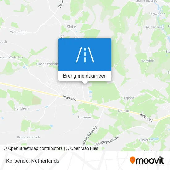 Korpendu kaart