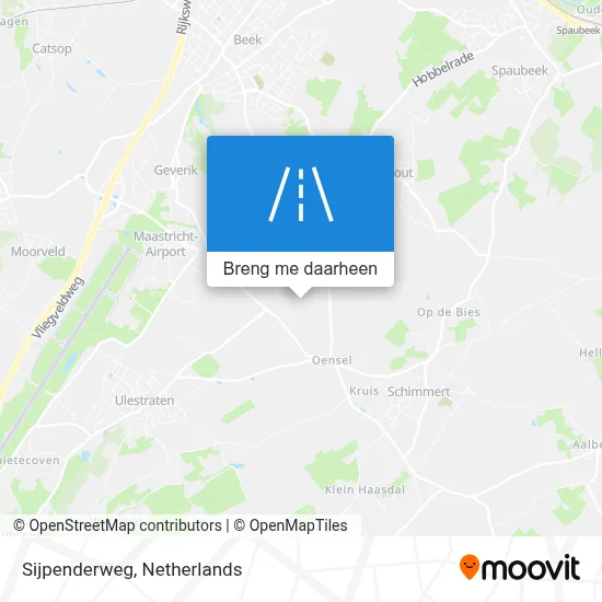 Sijpenderweg kaart