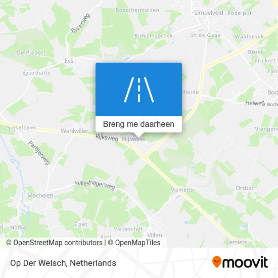 Op Der Welsch kaart