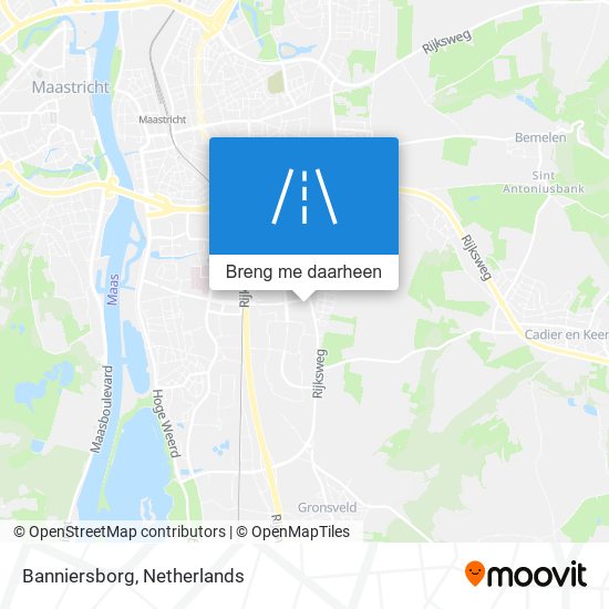 Banniersborg kaart