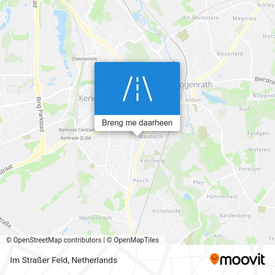 Im Straßer Feld kaart