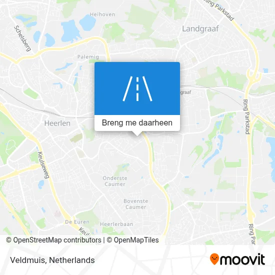 Veldmuis kaart