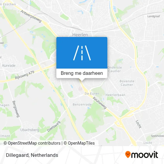 Dillegaard kaart