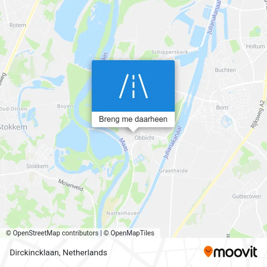 Dirckincklaan kaart