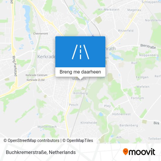 Buchkremerstraße kaart