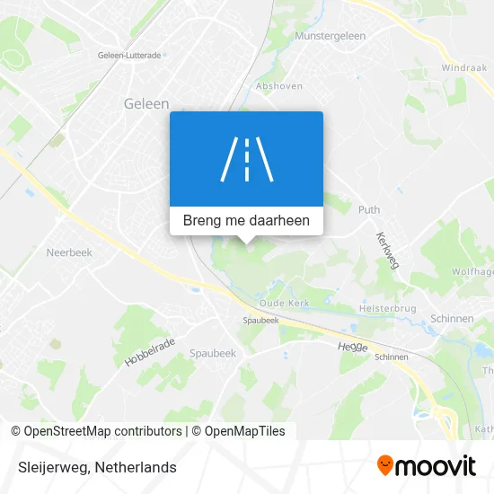 Sleijerweg kaart