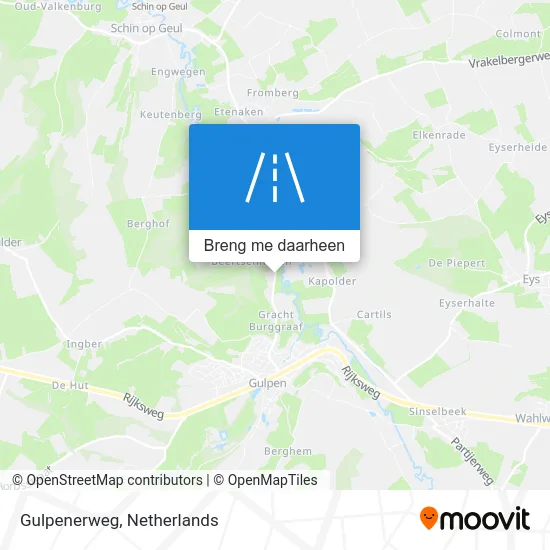 Gulpenerweg kaart