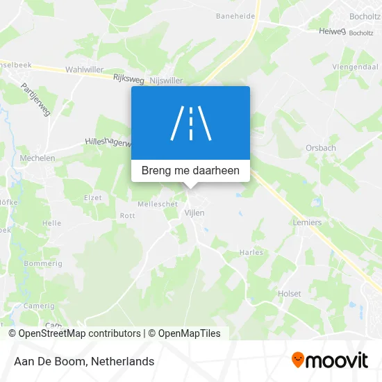 Aan De Boom kaart