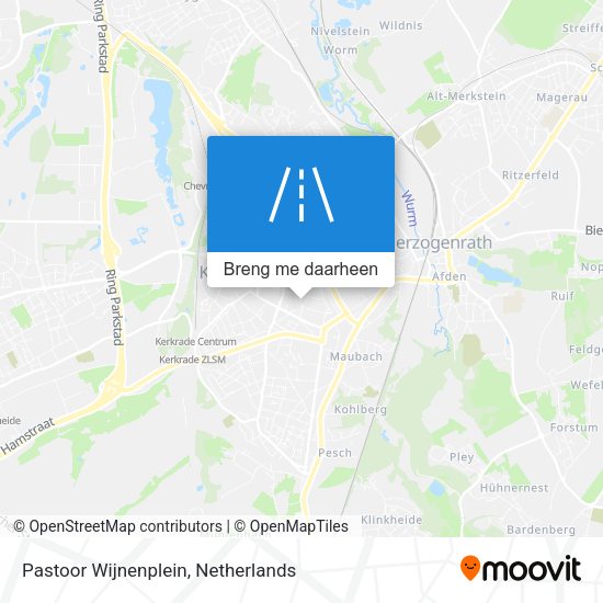 Pastoor Wijnenplein kaart