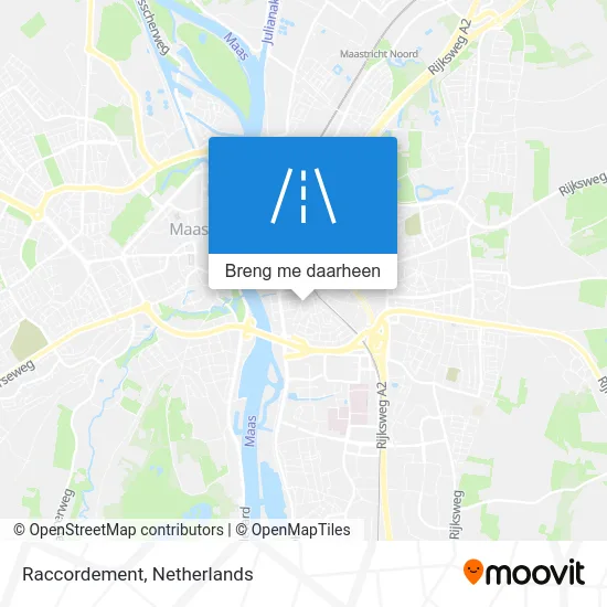 Raccordement kaart