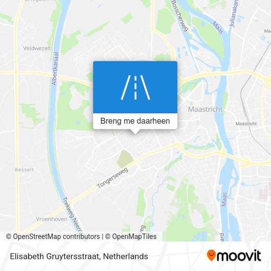 Elisabeth Gruytersstraat kaart