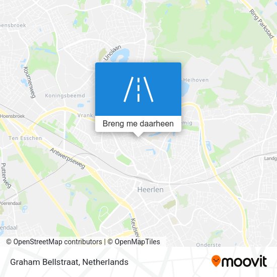 Graham Bellstraat kaart