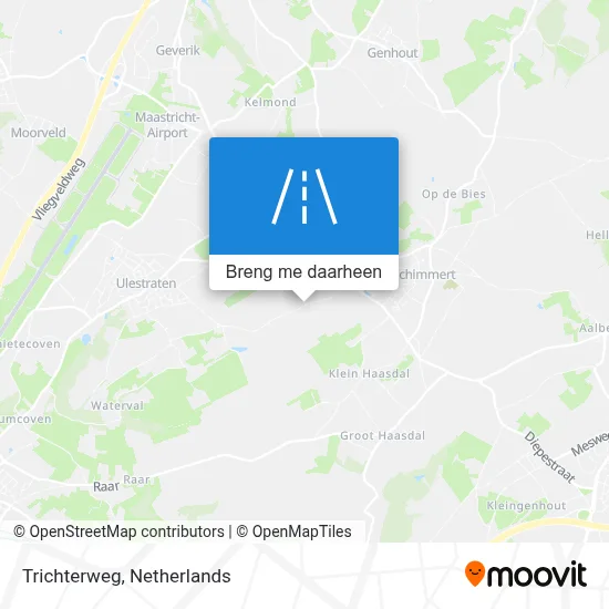 Trichterweg kaart