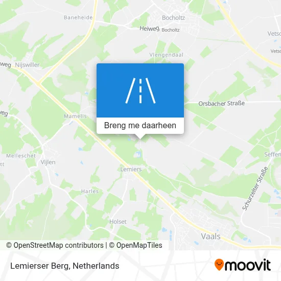 Lemierser Berg kaart