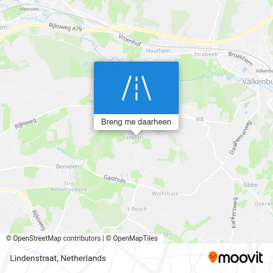 Lindenstraat kaart
