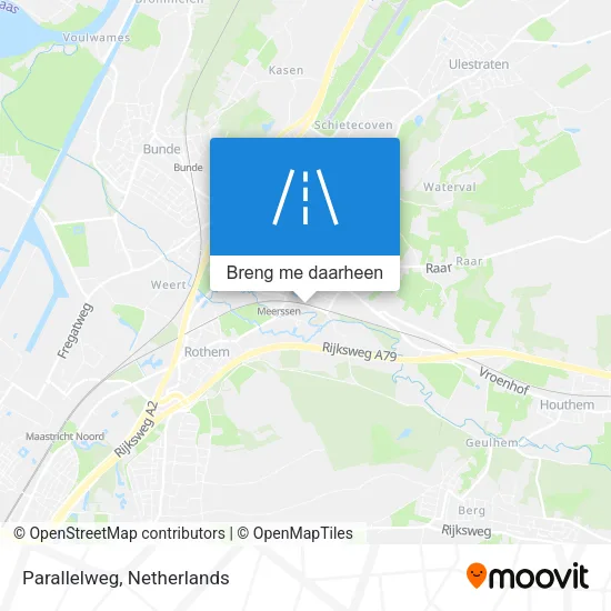 Parallelweg kaart