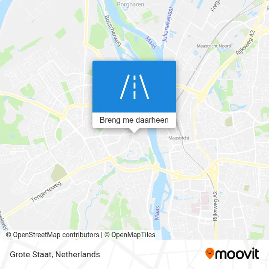 Grote Staat kaart