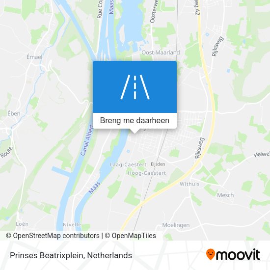 Prinses Beatrixplein kaart