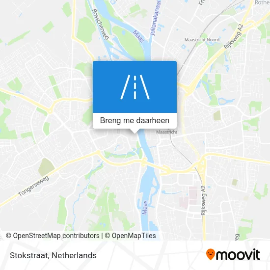Stokstraat kaart