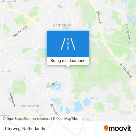 Uterweg kaart