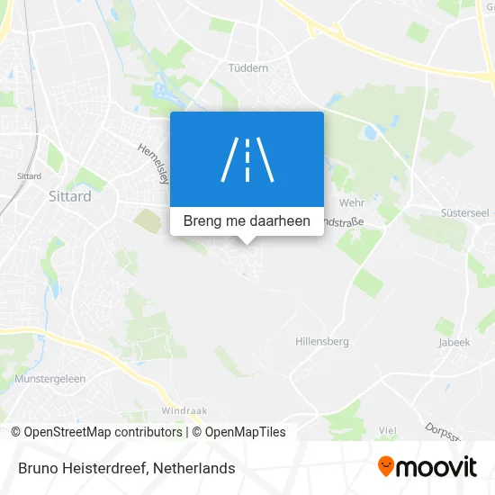 Bruno Heisterdreef kaart