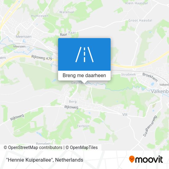 "Hennie Kuiperallee" kaart