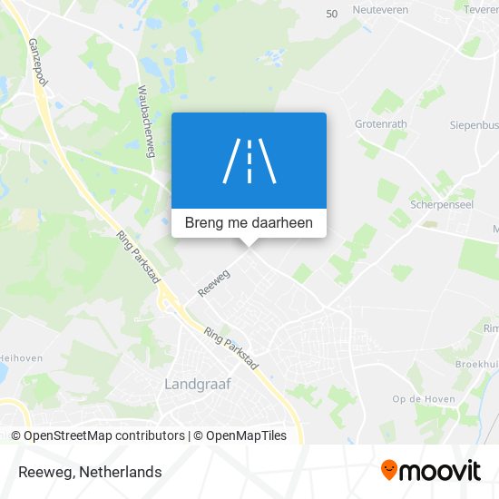 Reeweg kaart