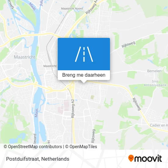 Postduifstraat kaart