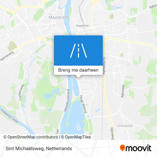Sint Michaëlsweg kaart