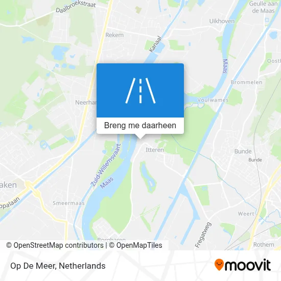 Op De Meer kaart