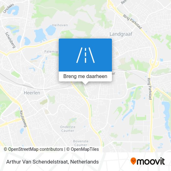 Arthur Van Schendelstraat kaart