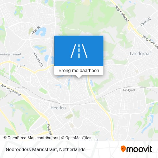 Gebroeders Marisstraat kaart