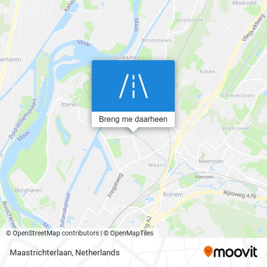 Maastrichterlaan kaart