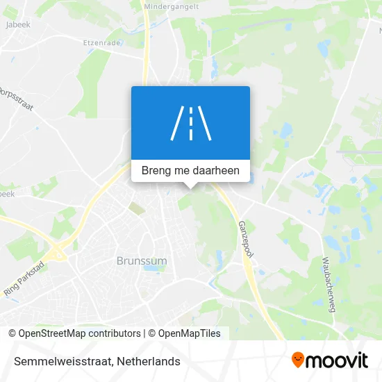 Semmelweisstraat kaart