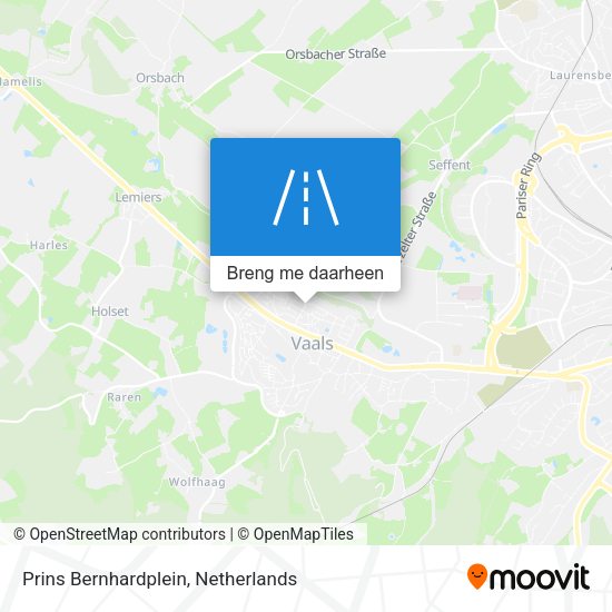 Prins Bernhardplein kaart