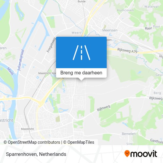 Sparrenhoven kaart