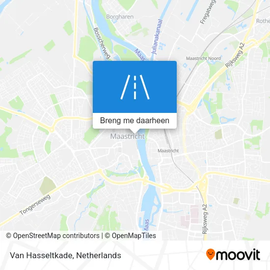 Van Hasseltkade kaart